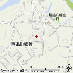 広島県東広島市西条町郷曽425周辺の地図