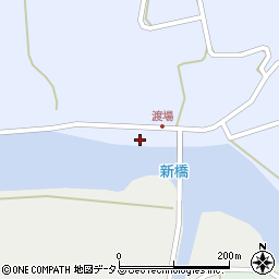 山口県長門市油谷蔵小田渡場1177-3周辺の地図