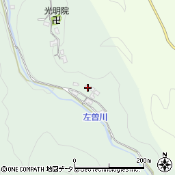 奈良県吉野郡吉野町左曽456周辺の地図