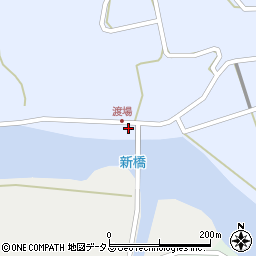 山口県長門市油谷蔵小田渡場1174周辺の地図