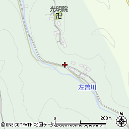 奈良県吉野郡吉野町左曽469-1周辺の地図
