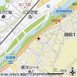 ハピネス岩田周辺の地図