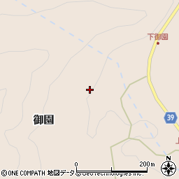 奈良県吉野郡吉野町御園181周辺の地図