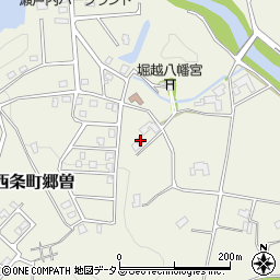 広島県東広島市西条町郷曽3226-1周辺の地図