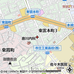 広島県自転車協同組合周辺の地図