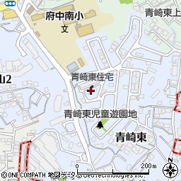 青崎町営住宅２号棟周辺の地図