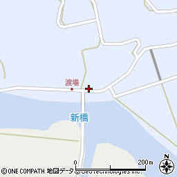 山口県長門市油谷蔵小田渡場1168周辺の地図