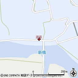 山口県長門市油谷蔵小田渡場1197周辺の地図