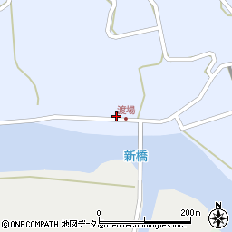 山口県長門市油谷蔵小田渡場1177-2周辺の地図