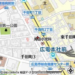 千田胡子神社周辺の地図