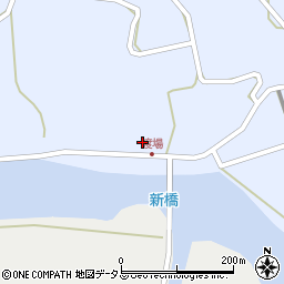 山口県長門市油谷蔵小田渡場周辺の地図