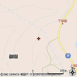 奈良県吉野郡吉野町御園184-1周辺の地図