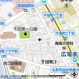 上野学園第７千田寮周辺の地図