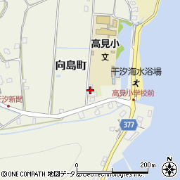 尾道市立高見幼稚園周辺の地図