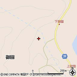 奈良県吉野郡吉野町御園157周辺の地図