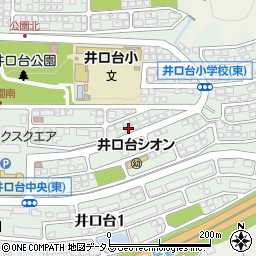 オークス・井口台周辺の地図