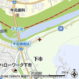 奈良県吉野郡下市町下市626周辺の地図