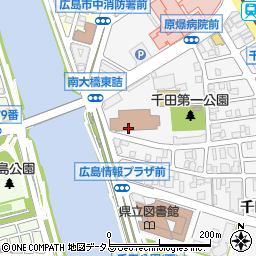 広島県赤十字血液センター　献血課周辺の地図