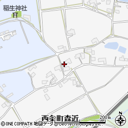 広島県東広島市西条町森近292周辺の地図