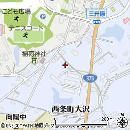 広島県東広島市西条町大沢10069周辺の地図