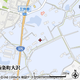 広島県東広島市西条町大沢808周辺の地図