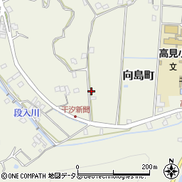 広島県尾道市向島町2176-1周辺の地図