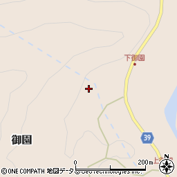 奈良県吉野郡吉野町御園158周辺の地図