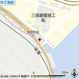 広島県三原市貝野町12周辺の地図