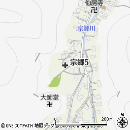 広島県三原市宗郷5丁目7周辺の地図