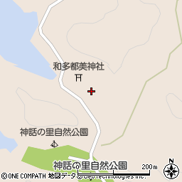 和多都美神社周辺の地図