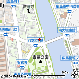 ステーキガスト 広島羽衣店周辺の地図