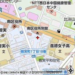 広島大学皆実町住宅７号棟周辺の地図