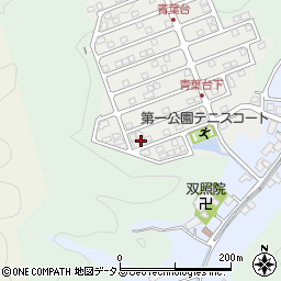 広島県三原市青葉台4-12周辺の地図