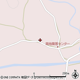 三重県志摩市磯部町築地周辺の地図