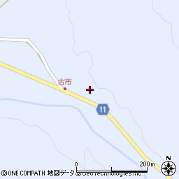 山口県山口市阿東生雲西分2266周辺の地図
