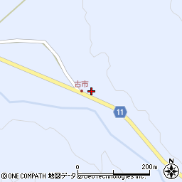 山口県山口市阿東生雲西分2264周辺の地図