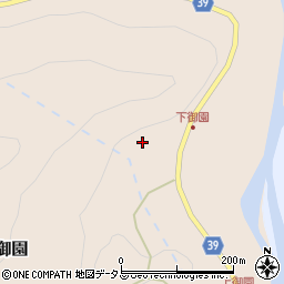 奈良県吉野郡吉野町御園161周辺の地図