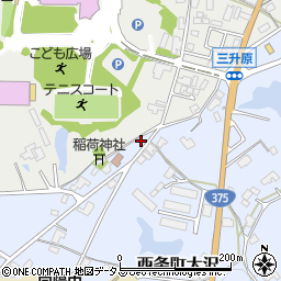 広島県東広島市西条町大沢1251周辺の地図