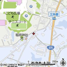広島県東広島市西条町大沢1252周辺の地図