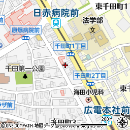 ひらもと薬局　千田店周辺の地図