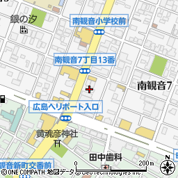 ウィングレンタカー広島西店周辺の地図