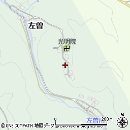 奈良県吉野郡吉野町左曽503周辺の地図
