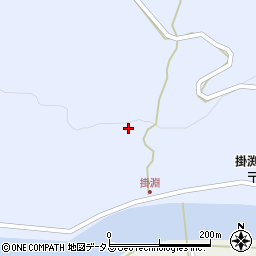 山口県長門市油谷蔵小田掛渕周辺の地図