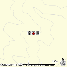 奈良県吉野郡吉野町南国栖周辺の地図