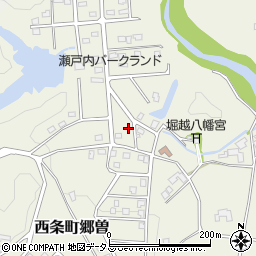 広島県東広島市西条町郷曽10428-6周辺の地図