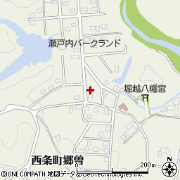 広島県東広島市西条町郷曽10428周辺の地図