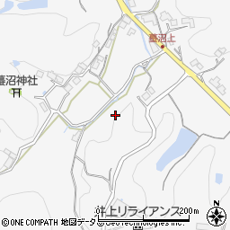 広島県三原市本郷町南方157周辺の地図