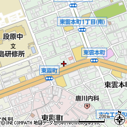 小笠原オートショップ東雲店周辺の地図