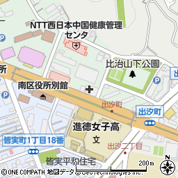 ネクスト比治山店周辺の地図