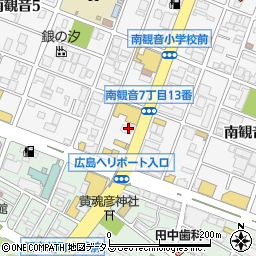 広島銀行観音支店 ＡＴＭ周辺の地図